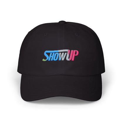 Classic Dad Cap - Show Up, Casual Cap for Dads, Gift for Father's Day, Trendy Dad Hat, Everyday Wearable Hat