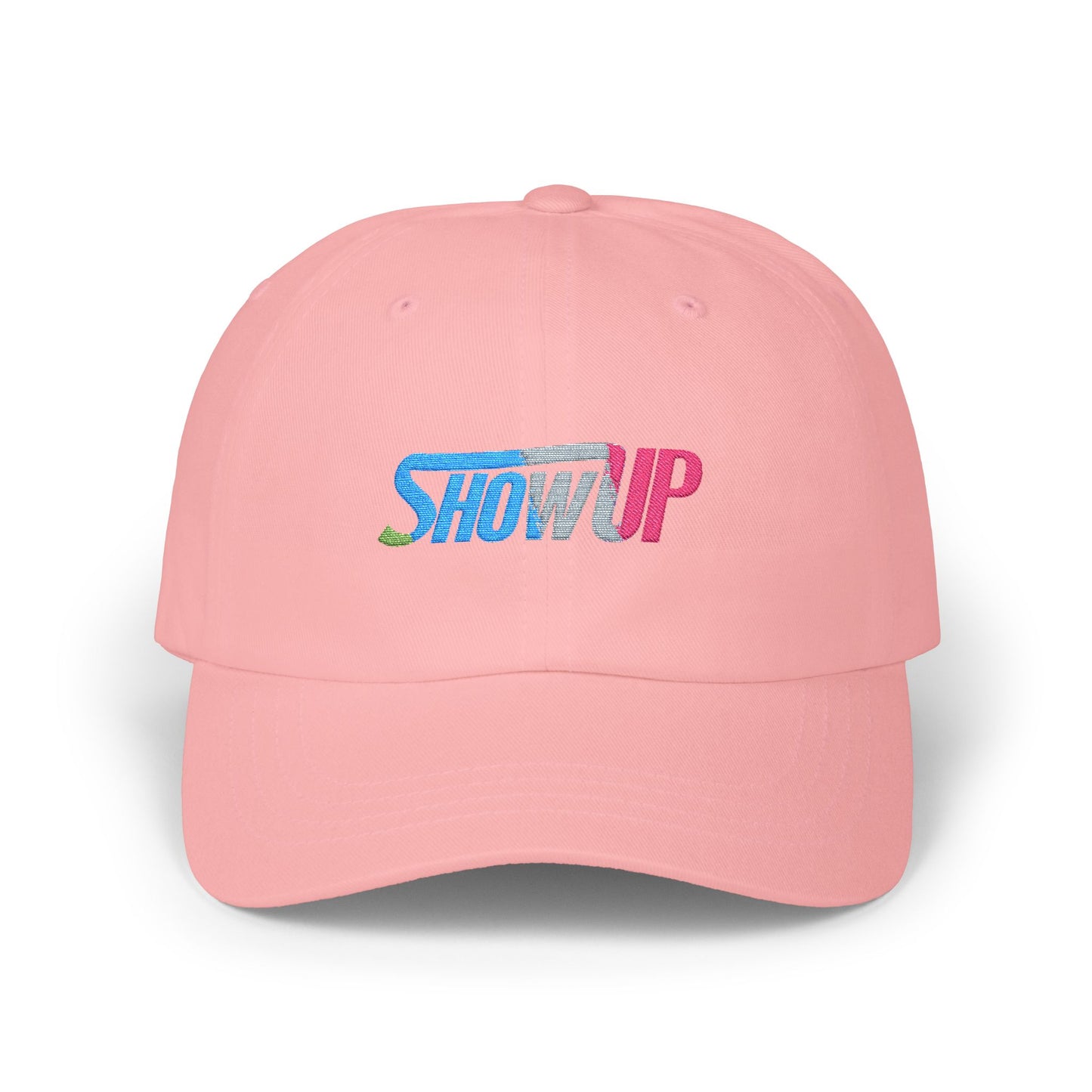 Classic Dad Cap - Show Up, Casual Cap for Dads, Gift for Father's Day, Trendy Dad Hat, Everyday Wearable Hat