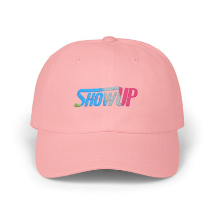 Classic Dad Cap - Show Up, Casual Cap for Dads, Gift for Father's Day, Trendy Dad Hat, Everyday Wearable Hat