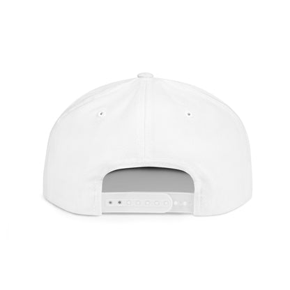 Stylish Flat Bill Snapback Hat - Show Up Statement Cap for Trendsetters, Casual Events, Gift, Streetwear, Everyday Use