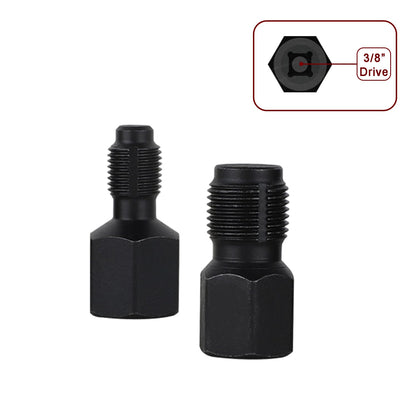 ITEQ 5 Pcs Automotive Oxygen Sensor Socket Wrench Remover tool and Thread Chaser Set