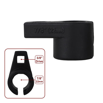 ITEQ 5 Pcs Automotive Oxygen Sensor Socket Wrench Remover tool and Thread Chaser Set