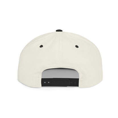 Stylish Flat Bill Snapback Hat - Show Up Statement Cap for Trendsetters, Casual Events, Gift, Streetwear, Everyday Use
